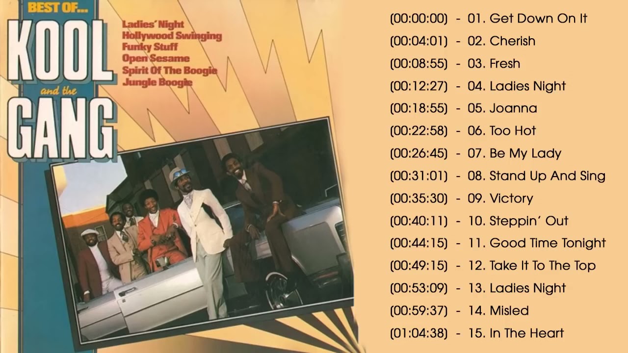 Kool & The Gang Greatest Hits 🥬 Best Songs of Kool & The Gang Full