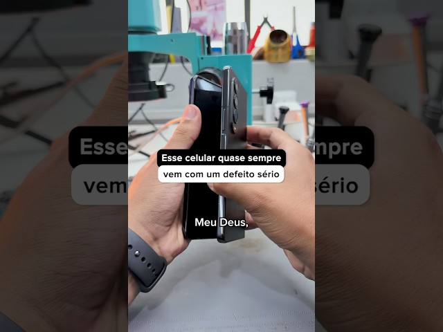 Celular dobrável parou a tela! 🤔 Analise Galaxy Fold 4