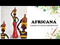 AFRICANA- PASSO A PASSO COMPLETO EM BISCUIT