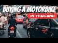 Buying a scooter in thailand and getting a thai drivers license