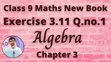 TN 9th Maths Exercise 3.11 Q.No.1 Algebra Chapter 3 Solve, using the method of substitution
