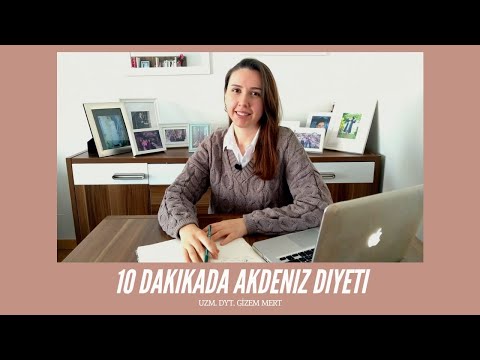 10 Dakikada Akdeniz Diyeti - 4 Temel Madde