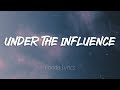 Chris Brown - Under The Influence... Bruno Mars, The Weeknd (Lyric Video)