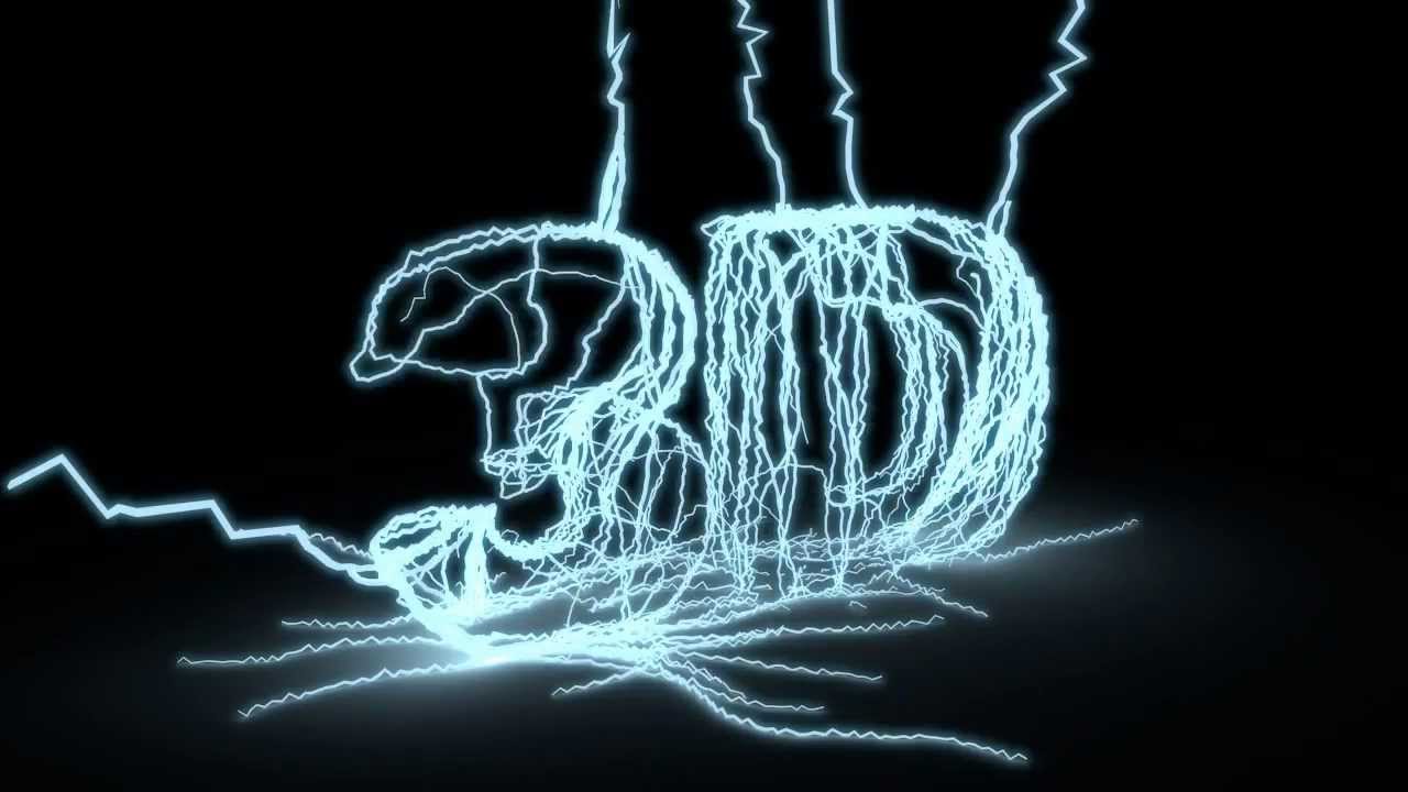 Blender 3D: Lightning/Electricity Text Effect - YouTube
