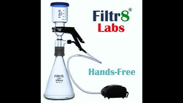 Filtr8 High Quality Filtration Flasks with Vacuum Pumps