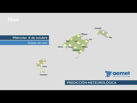 El tiempo para este miércoles: cielo con intervalos nubosos con probabilidad de precipitación débil