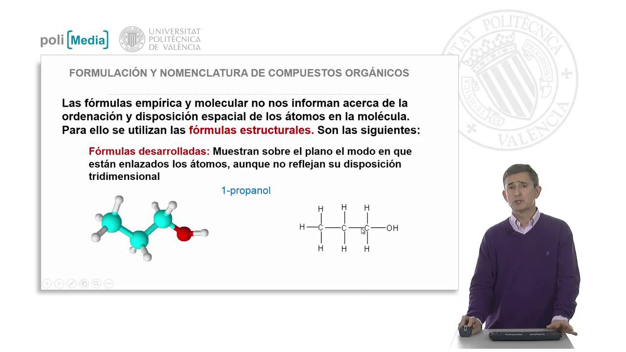 Formulación Y Nomenclatura De Compuestos Orgánicos 2143 Upv Youtube