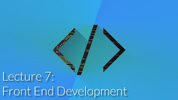 [CSE 312] Lecture 7: Front End Development | HTML / CSS