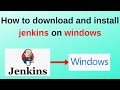 1 jenkins tutorials how to download and install jenkins on windows 1011 or windows server