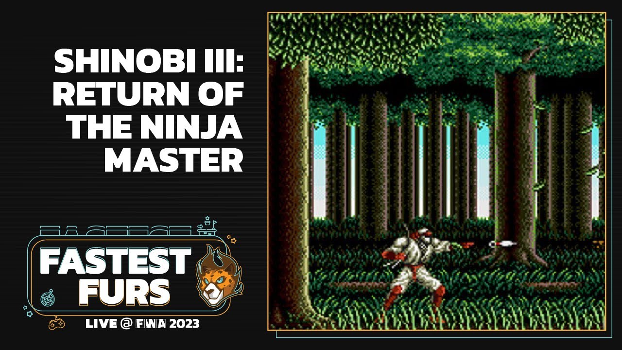 Shinobi III: Return of the Ninja Master by keaur at Fastest Furs Live @ FWA23