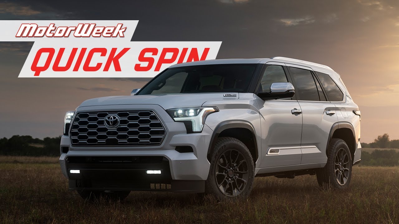 2025 Toyota Sequoia 1794 Edition | Quick Spin by MotorWeek – Video