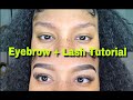 EASY EYEBROW AND LASH TUTORIAL !