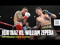 Statement victory  jojo diaz jr vs william zepeda fight highlights