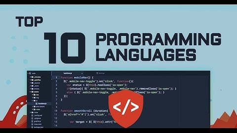 Top 10 Programming Languages to Learn in 2017 - Programming |Techkeguruji