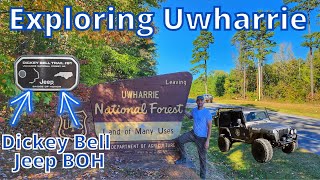 Uwharrie National Forest | Jeep TJ | Dickey Bell Badge Of Honor by Wheelin' with Wally 647 views 3 months ago 18 minutes