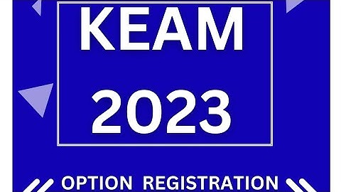 KEAM B.Arch option filling is live! Take your time, avoid mistakes, and watch our videos. 🎉