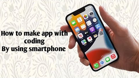yadda zaka hada application ta coding (how to make app with coding by using smartphone )