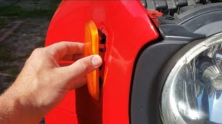 Jeep Renegade side marker light bulb replacement how to by 603 Mechanic vids 4,397 views 1 year ago 2 minutes, 9 seconds