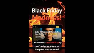 💥 Black Friday Website Deal – Just $500!