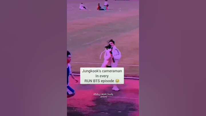 jungkook's cameraman in every run bts episode🤣 #bts #shorts