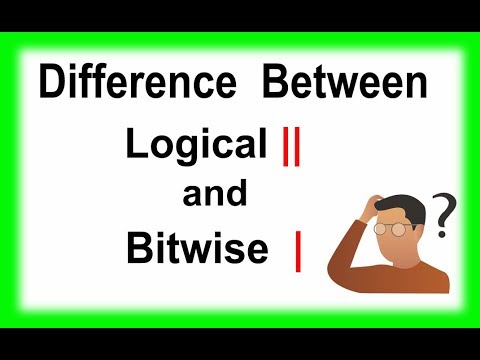Download Difference Between Logical || and Bitwise | operator | Bitwise OR Operator in C | OR Operator in C