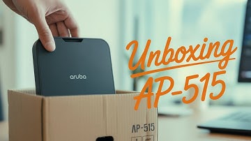 Uitpakken van de Aruba AP-515 (RW) Unified AP, 802.11ax (Wi-Fi 6)