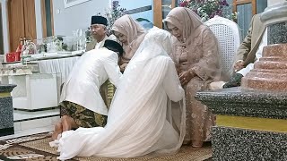 Gus Fitroh NANGIS KEJET‼️ Prosesi sungkeman pernikahan ustadzah Mumpuni(21.10 WIB)