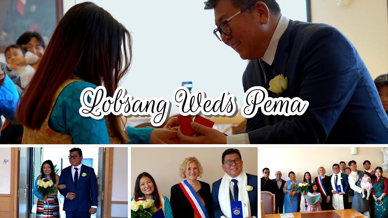 New Chapter Begins Lobsang & Pema Wed on 28th April 2025 #tibetan #wedding