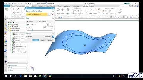 NX12 Tutorial - Thiết Kế Và Lắp Ráp - 1 8  Scale curve