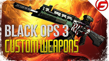 Call of Duty Black Ops 3 Weapons Customization Gunsmith, Paintjob Camo
