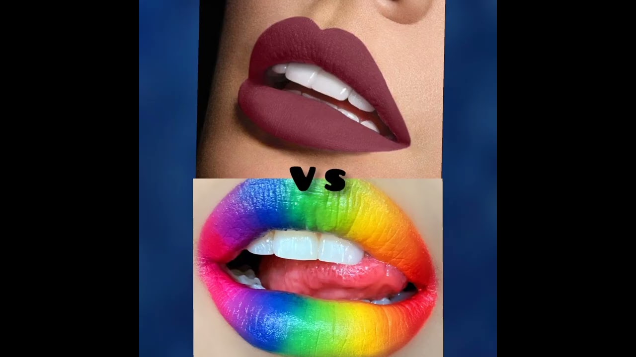 Радужные губы. Радужные губы поцелуй. Зеленые губы. Накрашенные губы для фотошопа. Colorful vs colourful