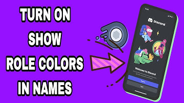 How To Turn On Show Role Colors In Names On Discord App