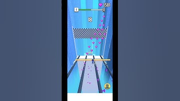 Roof Rails | All Levels Gameplay | Level 6 ( Android / Ios ) #Shorts