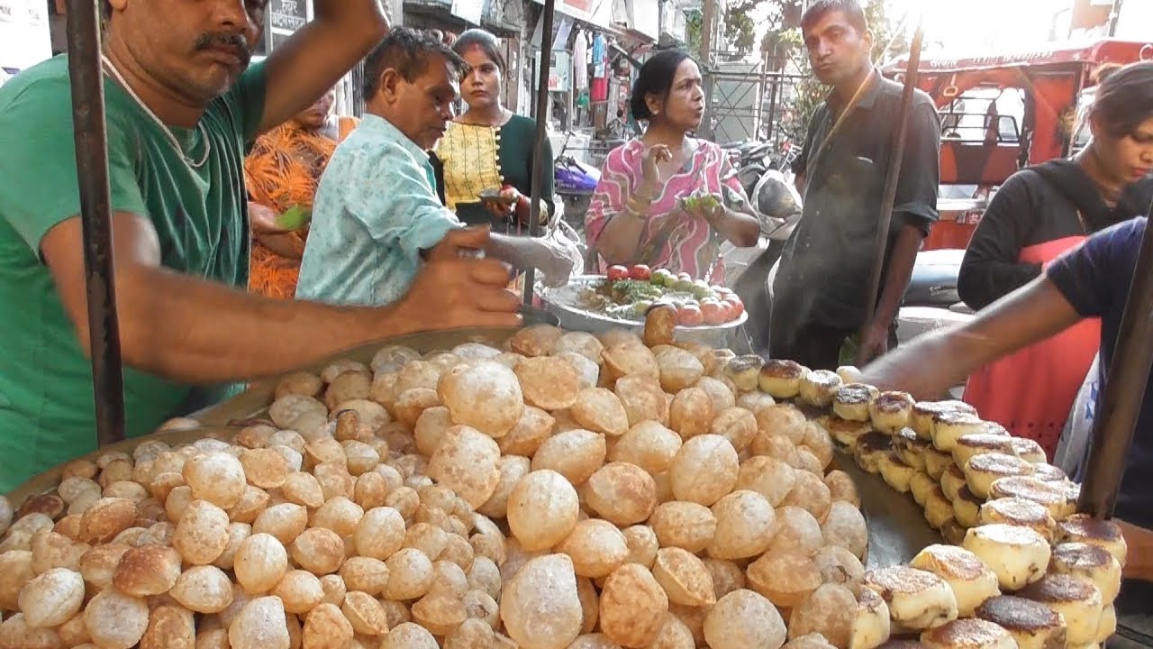 Enjoy Crispy Varanasi Panipuri 5 Piece @ 10 rs | Street Food Loves You | Indian Food Loves You
