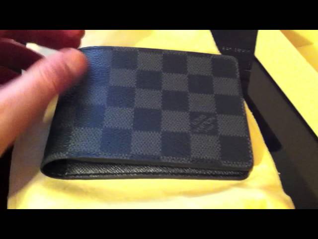 Multiple Wallet Damier Graphite Canvas - Men - Personalization