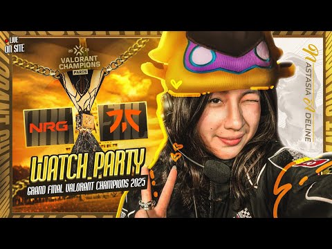 THE GRAND FINALS! - VCT CHAMPION PARIS - NRG vs FNATIC