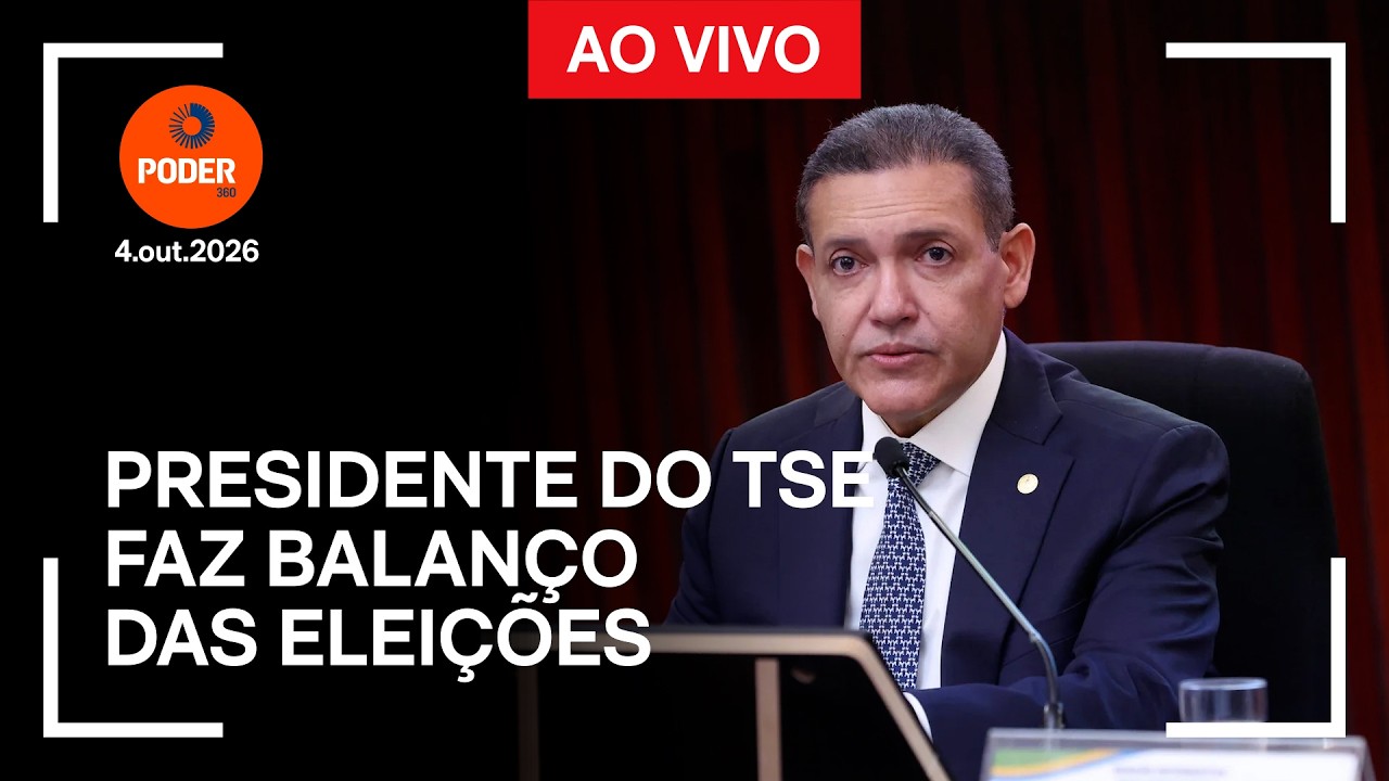 Ao vivo: presidente do TSE faz balanço das eleições