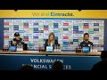 Pressekonferenz nach dem Derbysieg!