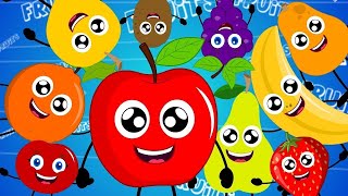 Учим алфавит про фрукты и овощи. Развивающие мультфильмы Азбука для самых маленьких