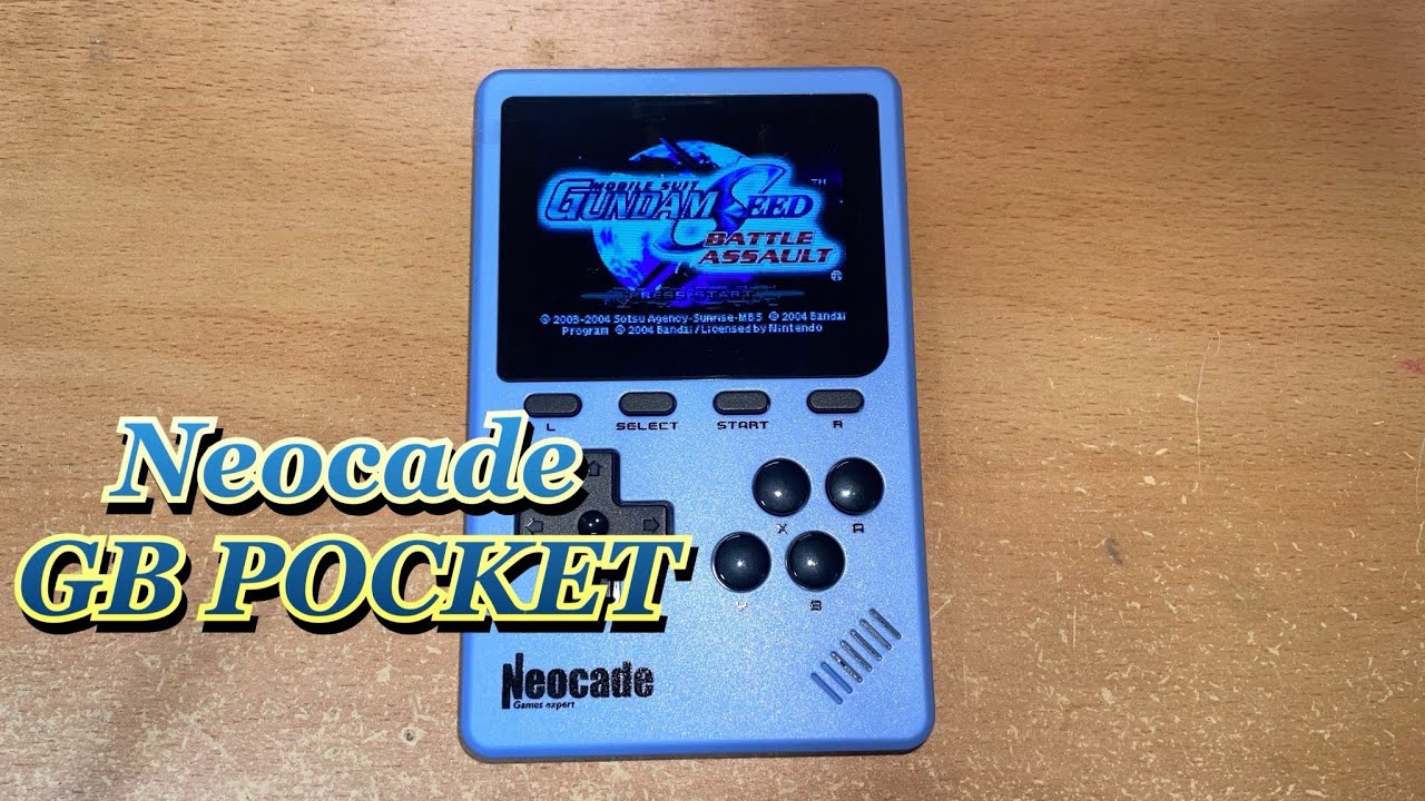 Neocade GB POCKETはこういうものです【GBA互換機】 #GBA #ゲーム機