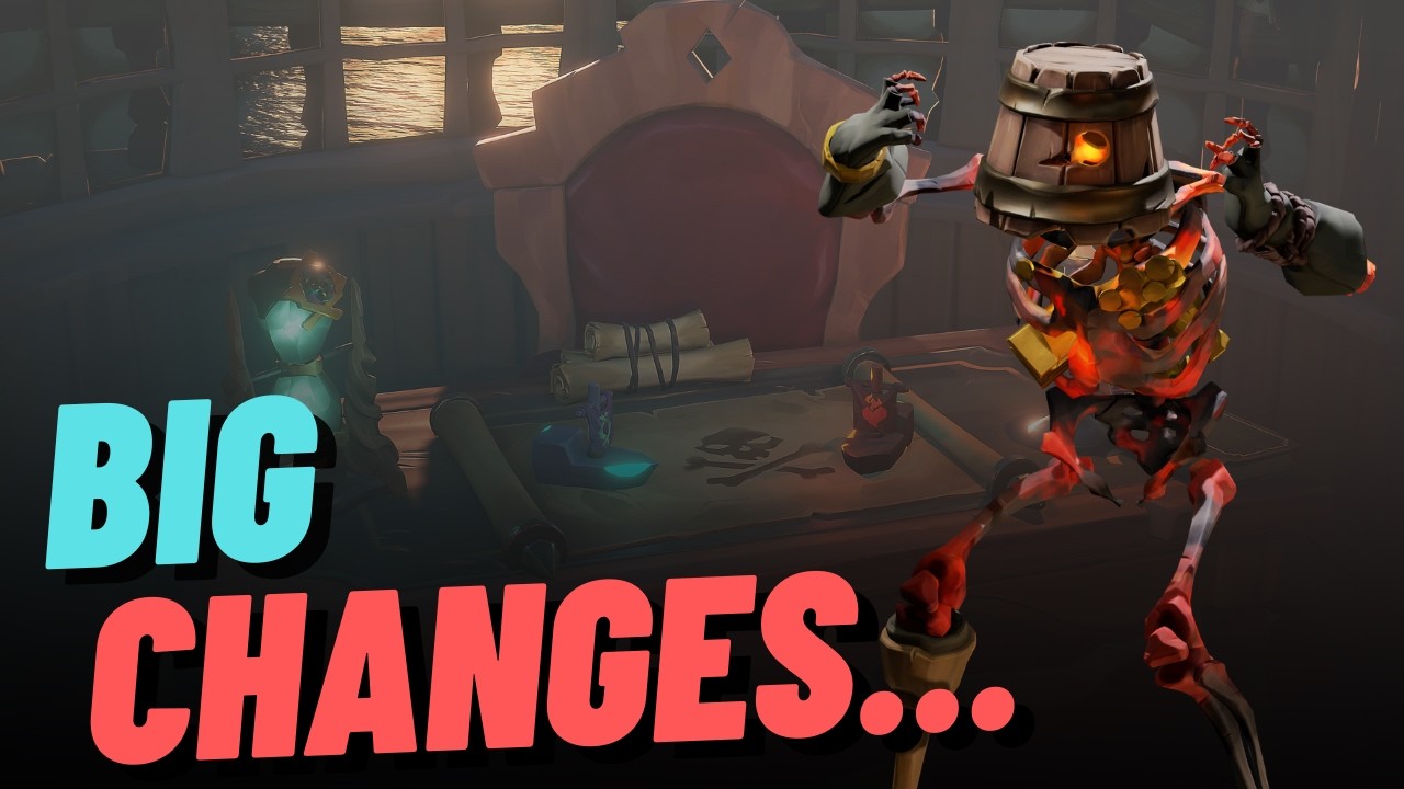 Всё, что мы знаем о предстоящем обновлении песочных часов в Sea of ​​Thieves