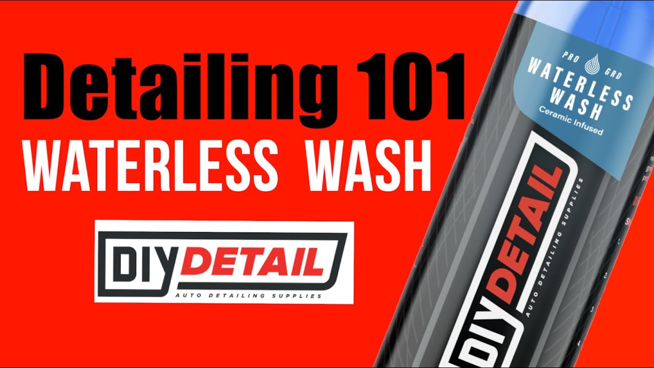 How to use Waterless Wash ? detailing101 diydetail waterless YouTube