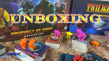 Twilight Imperium 4th Edition - Prophecy of Kings Unboxing
