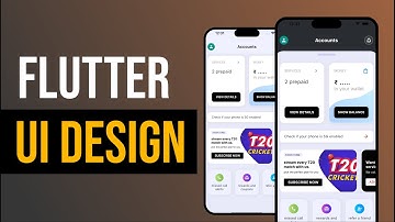 Flutter App UI Design | Simple flutter app design | Slivers Widget | Airtel app UI clone | Flutter