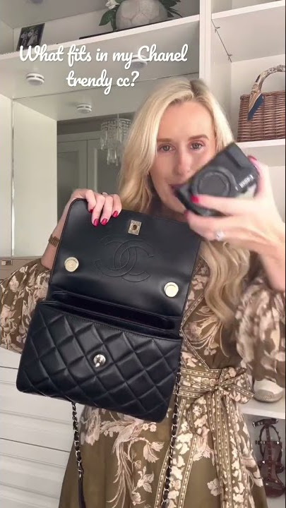 WHAT FITS IN MY BAG, CHANEL TRENDY CC