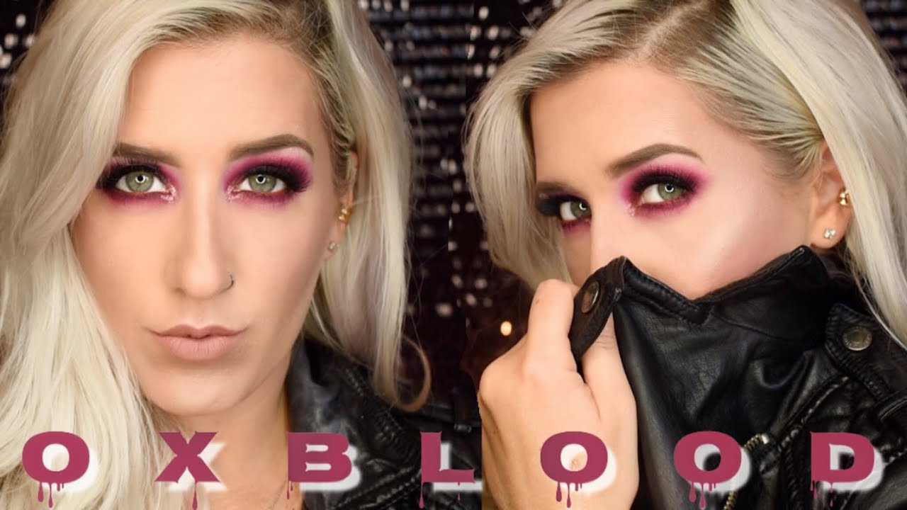 OXBLOOD Eye Tutorial using the Jeffree Star Blood Sugar Palette