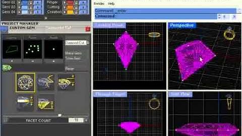 Gemvision Matrix 6 0 ПОСТРОЕНИЕ КАМНЯ