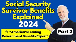Former SSA Insider: PART 2; Maximize Survivor, Widow Benefits! Explained! #socialsecurity #medicare by Dr. Ed Weir, PhD, Former Social Security Manager 6,384 views 2 months ago 24 minutes