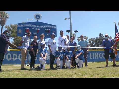 Clayton Kershaw joins Los Angeles Dodgers Foundation for Dreamfields unveiling