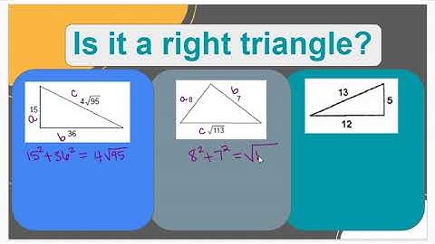 6.2 Applying Pythagorean Theorem Tutorial Video 1